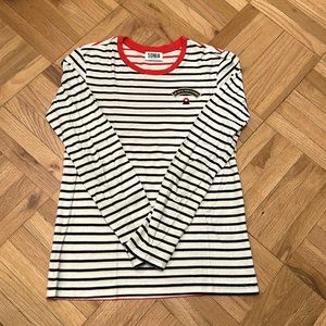 Sonia by Sonia Rykiel long sleeve stripe tee shirt
